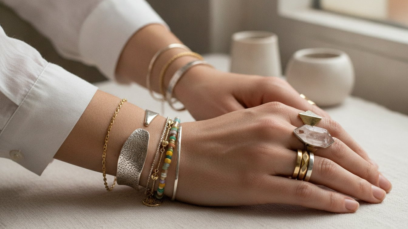 Curating an Eclectic Jewelry Collection: A Guide to Intentional Style