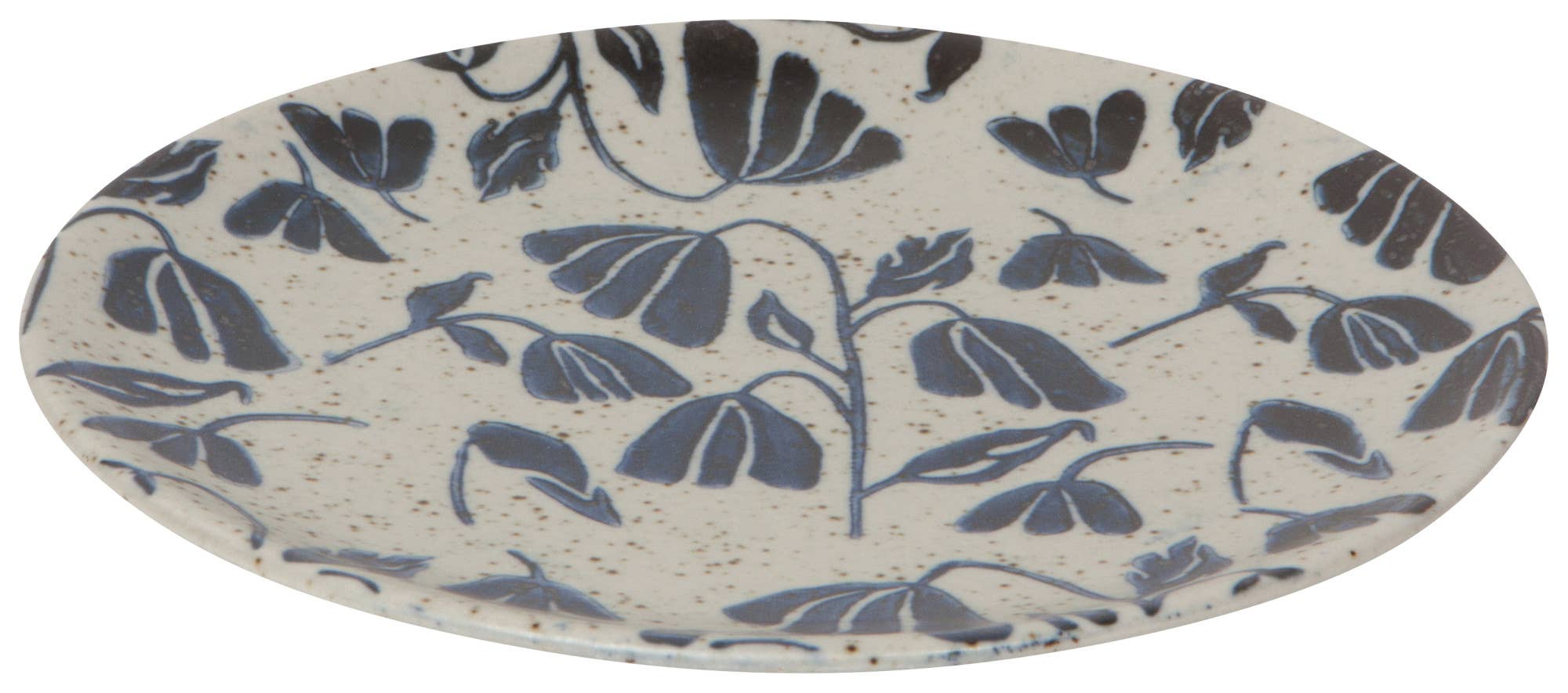 Set of 4 Element Appetizer Plates made from stoneware with reactive glaze finish.