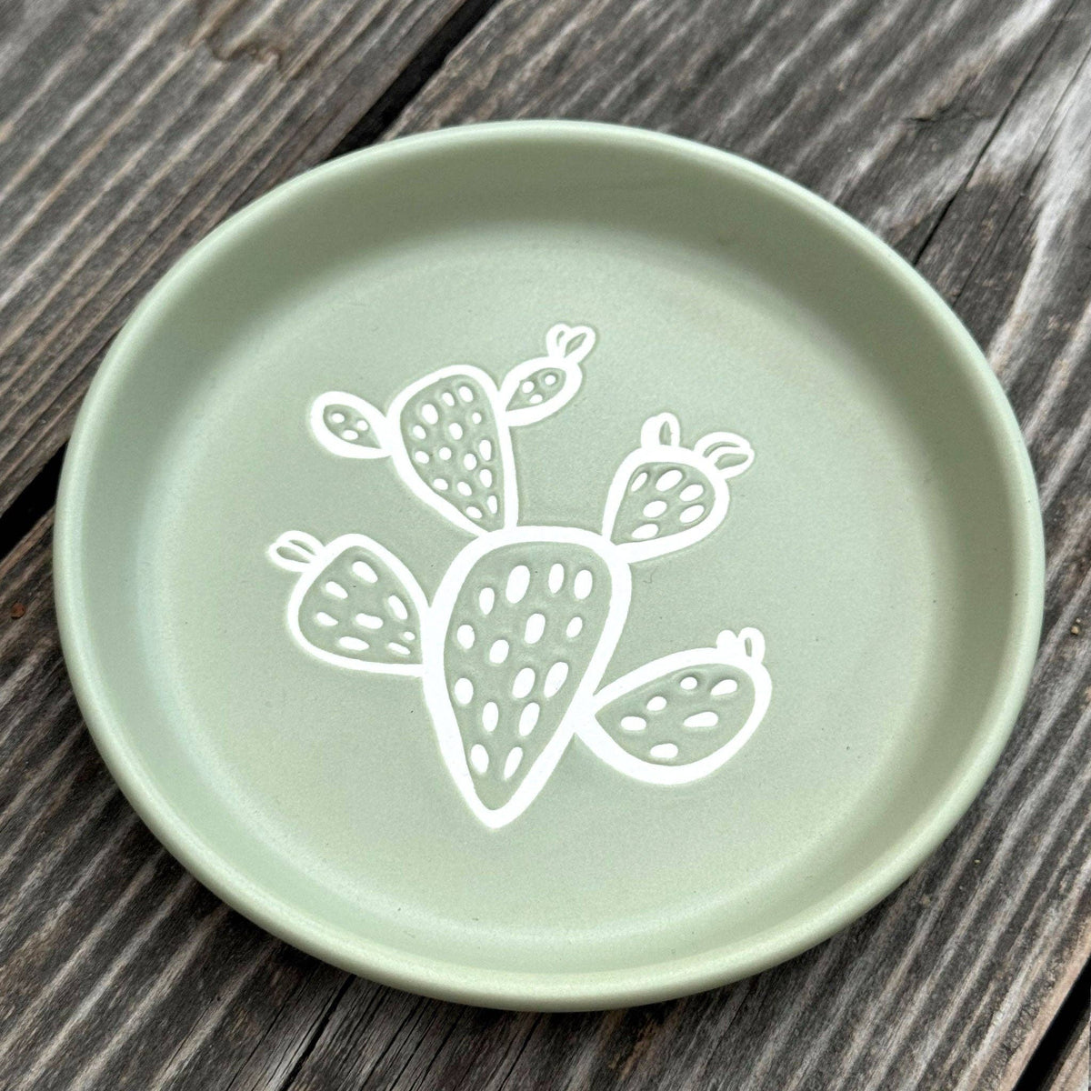 Prickly Pear Cactus Coaster