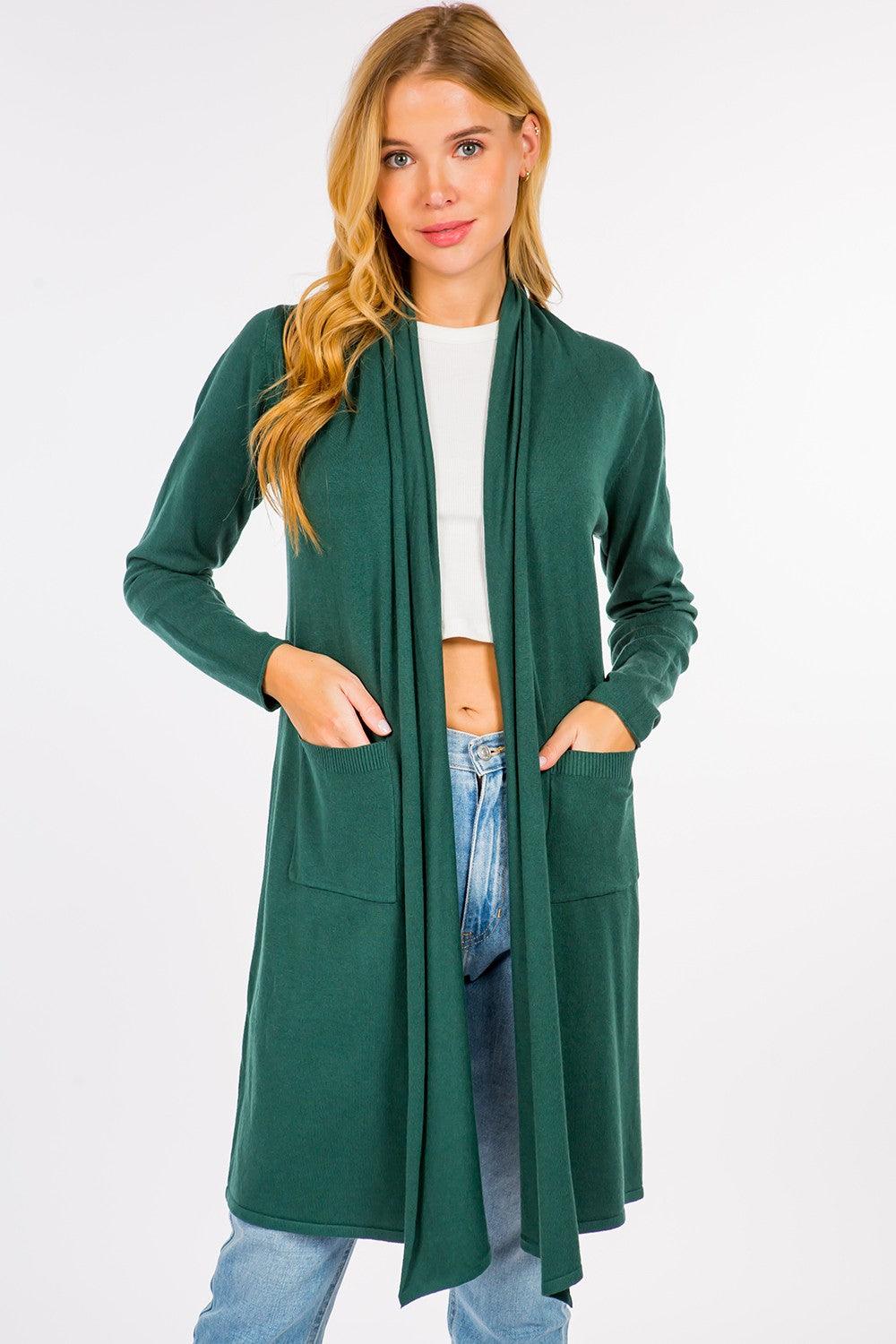 Isabel Cardigan showcasing its luxurious fabric blend and stylish design, a perfect layering piece for any outfit.