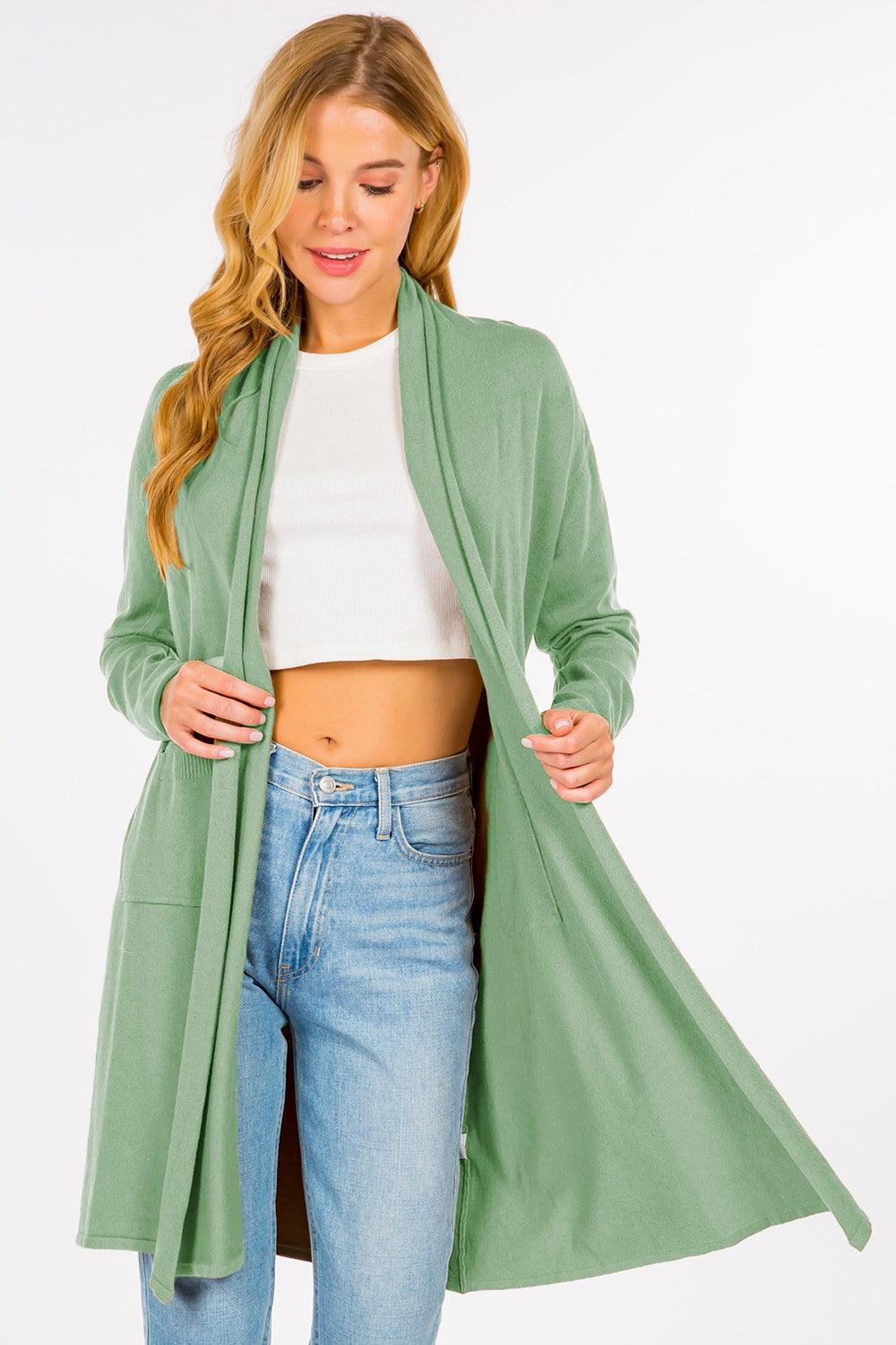 Isabel Cardigan showcasing its luxurious fabric blend and stylish design, a perfect layering piece for any outfit.