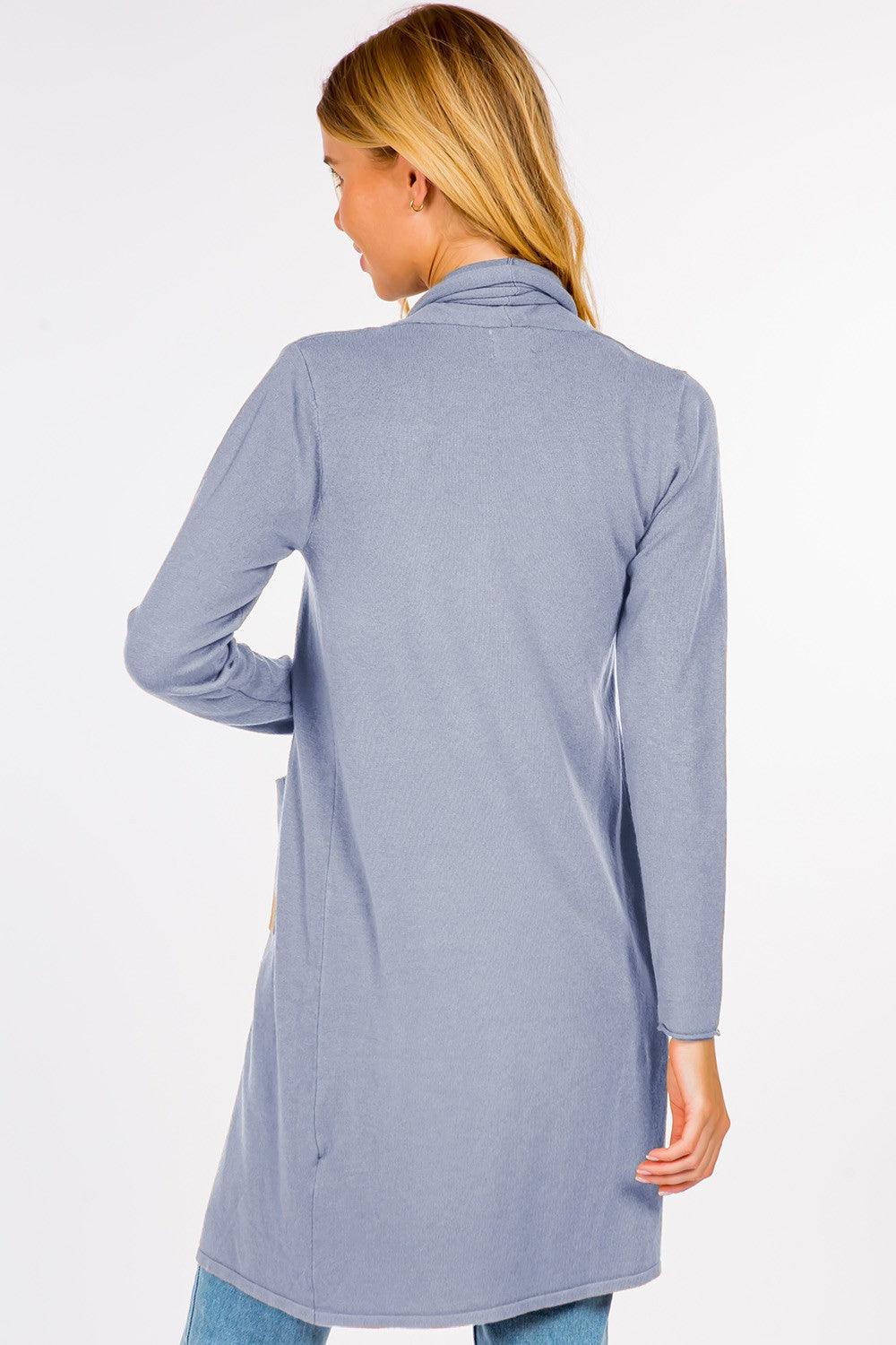 Isabel Cardigan showcasing its luxurious fabric blend and stylish design, a perfect layering piece for any outfit.