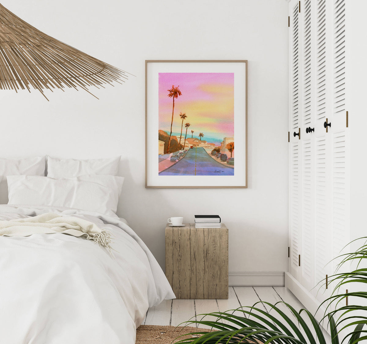 California Sunset Giclee Art Print