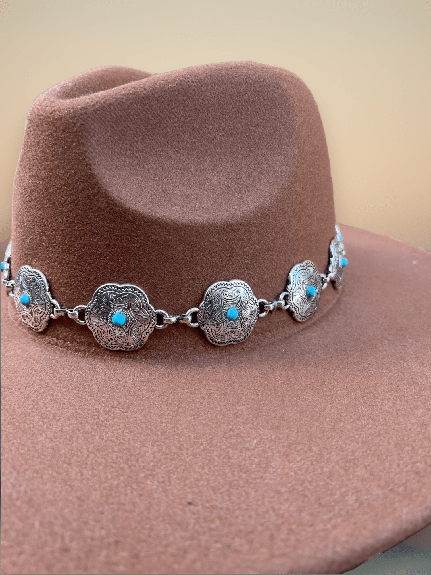Stylish Bronco Hat showcasing its classic design and sturdy make, capturing the essence of the wild West.