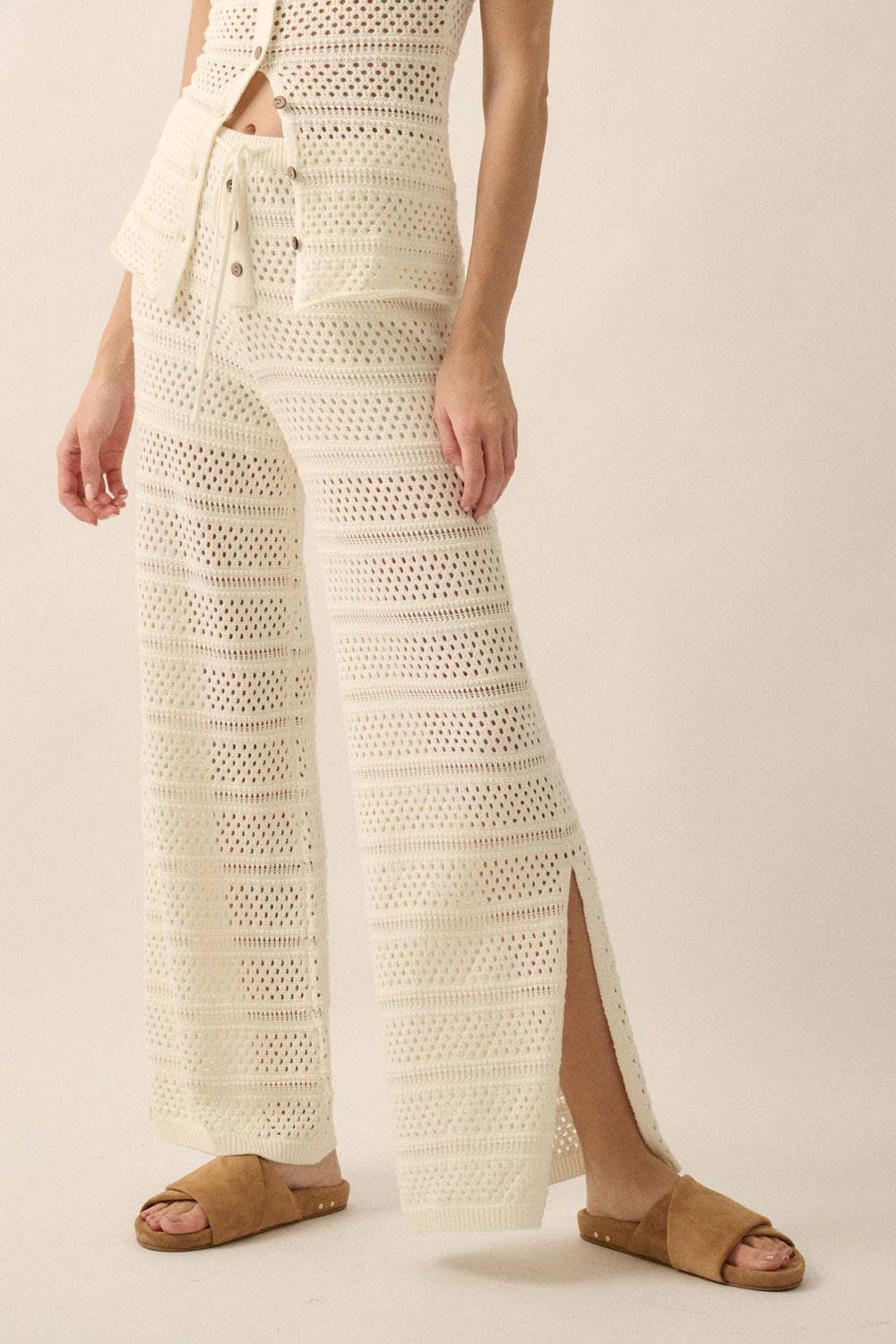 Coastal Crochet Pants
