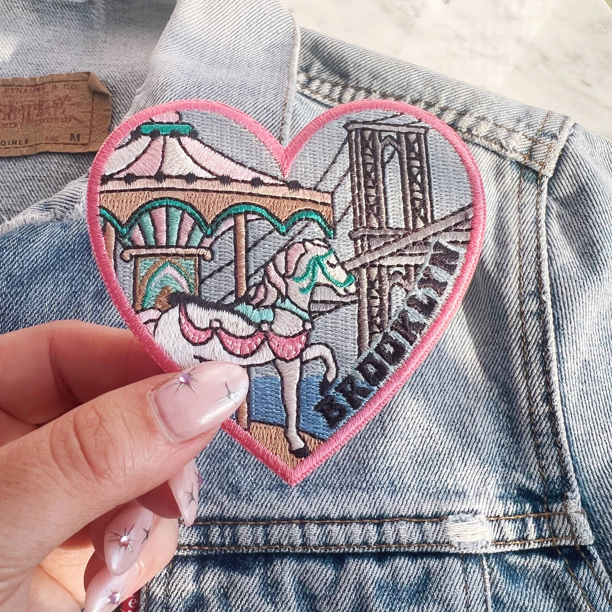 Brooklyn Bridge Heart Patch