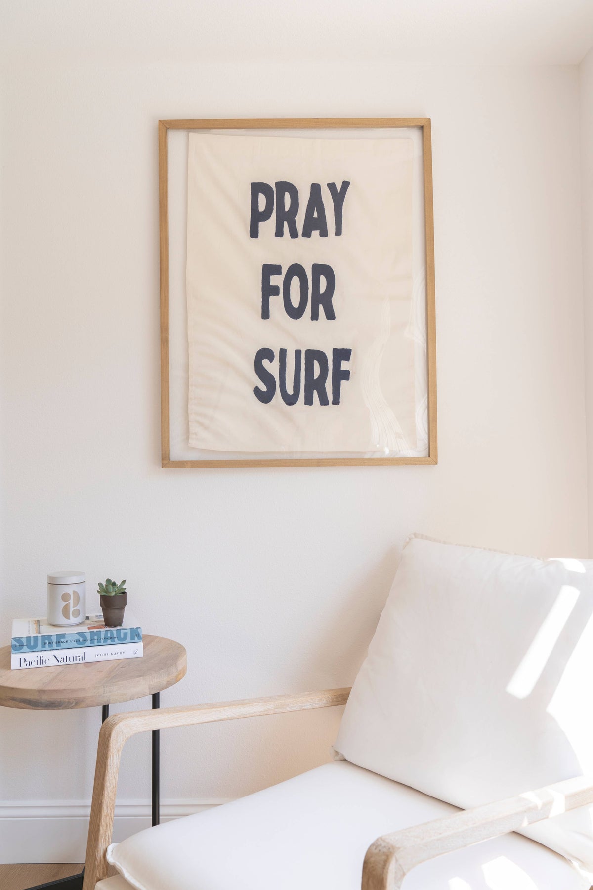Pray For Surf Wall Hanging