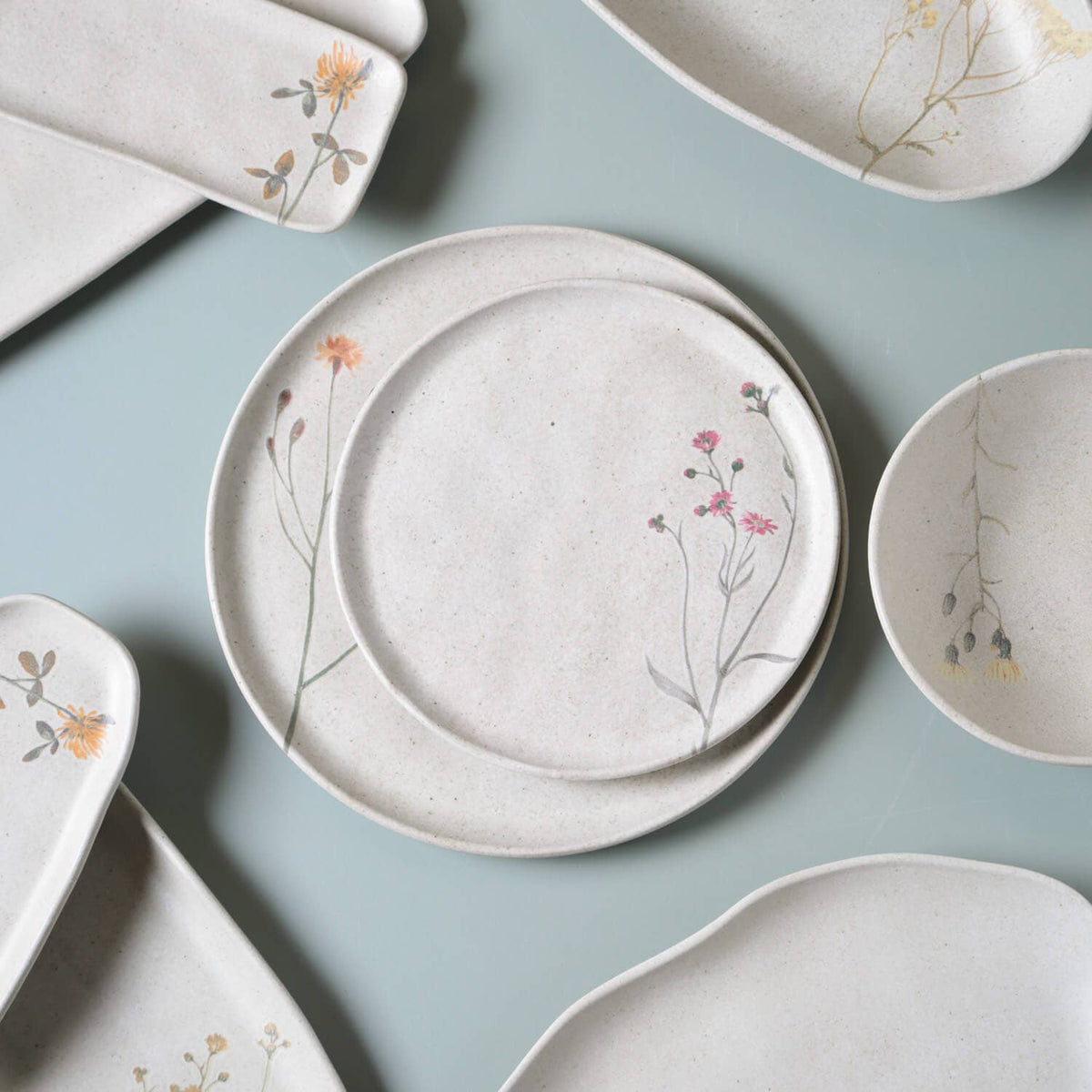 Bio Stoneware Campestre Dessert Plate, 8.46"