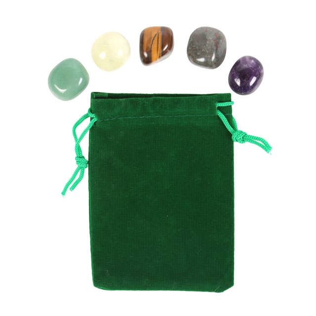 Libra Crystal Set - Rose Quartz, Amethyst, Balance Stones