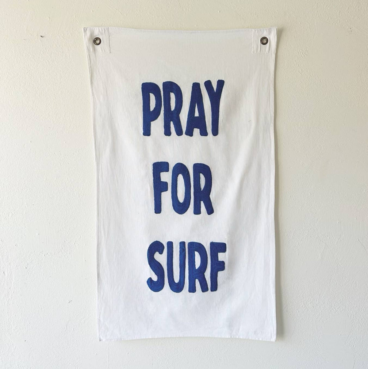 Pray For Surf Wall Hanging
