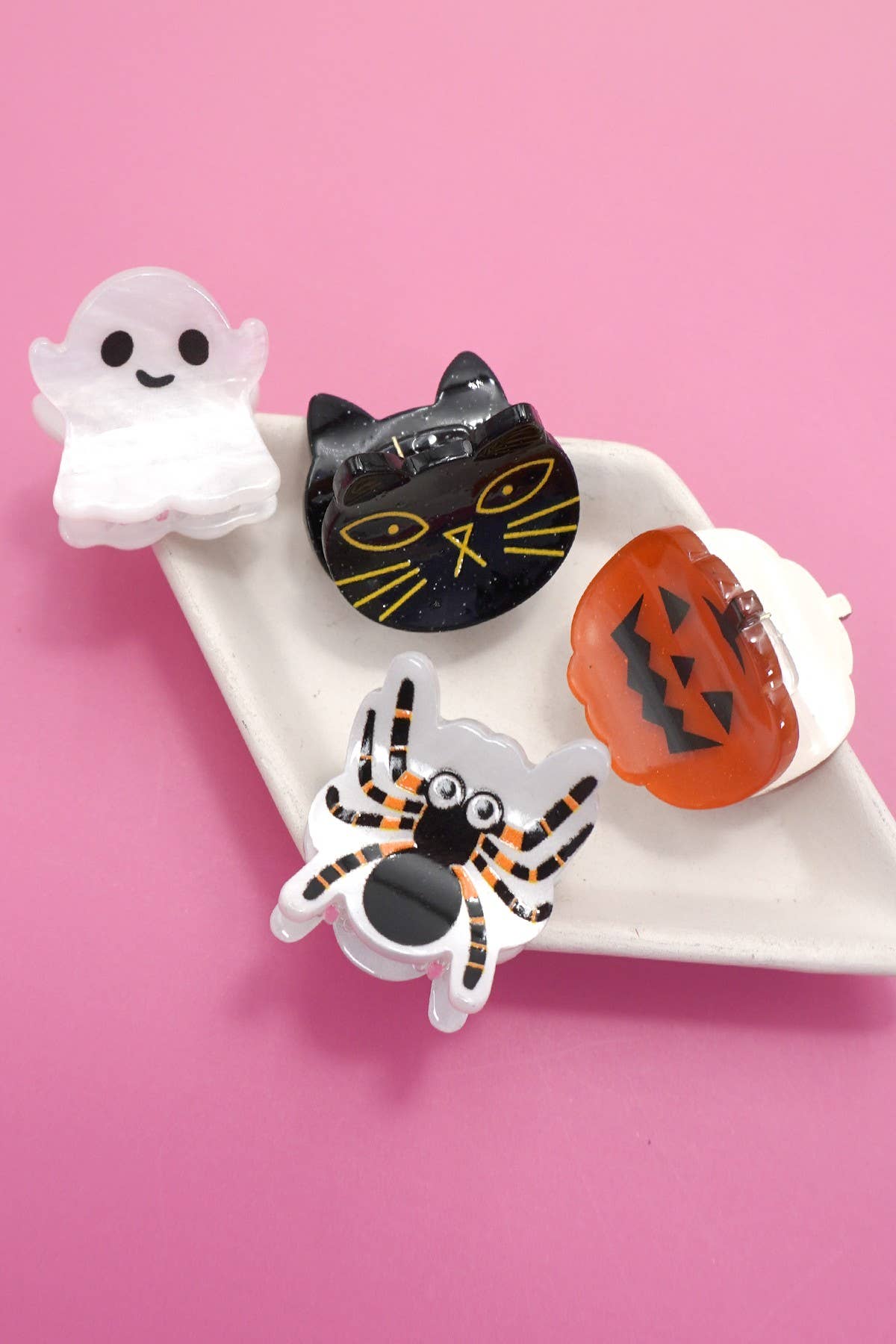 Halloween Hair Claw Clips
