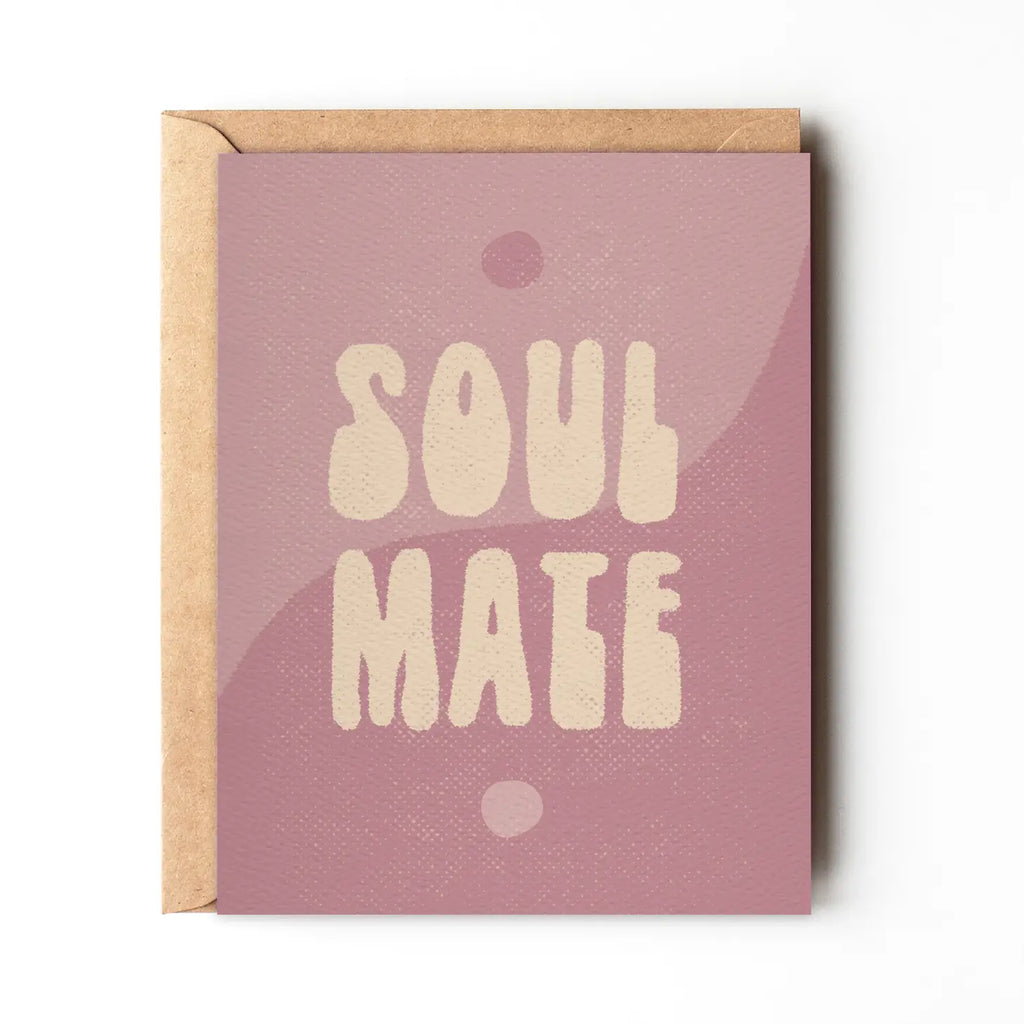 Soul Mate Card - Expressing deep love and connection.