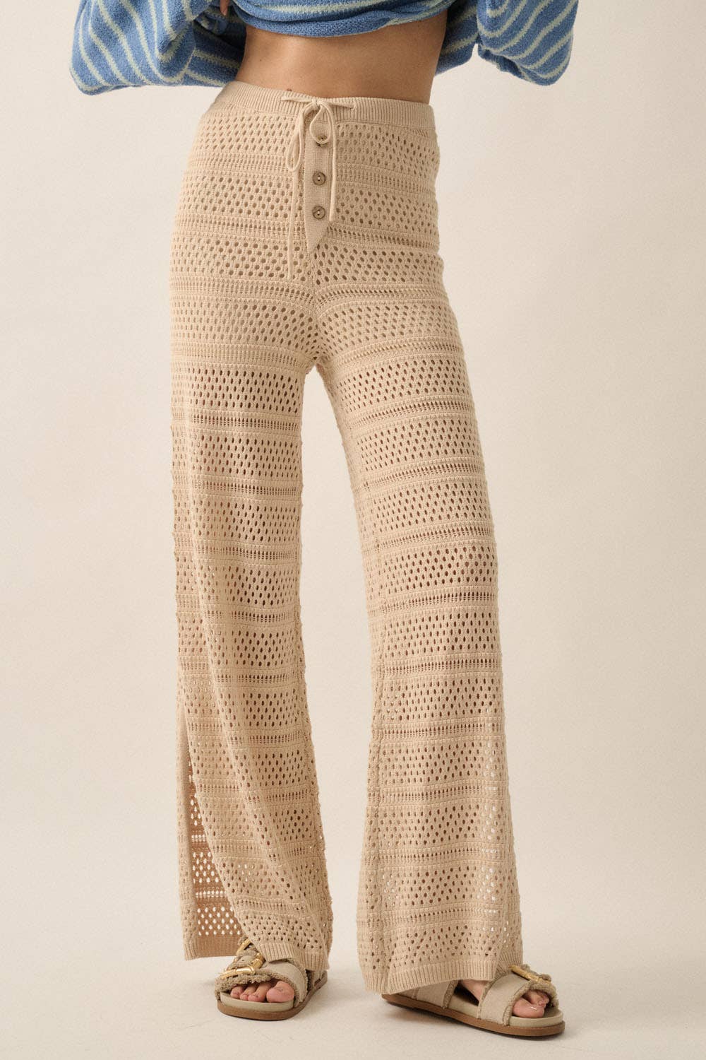 Coastal Crochet Pants