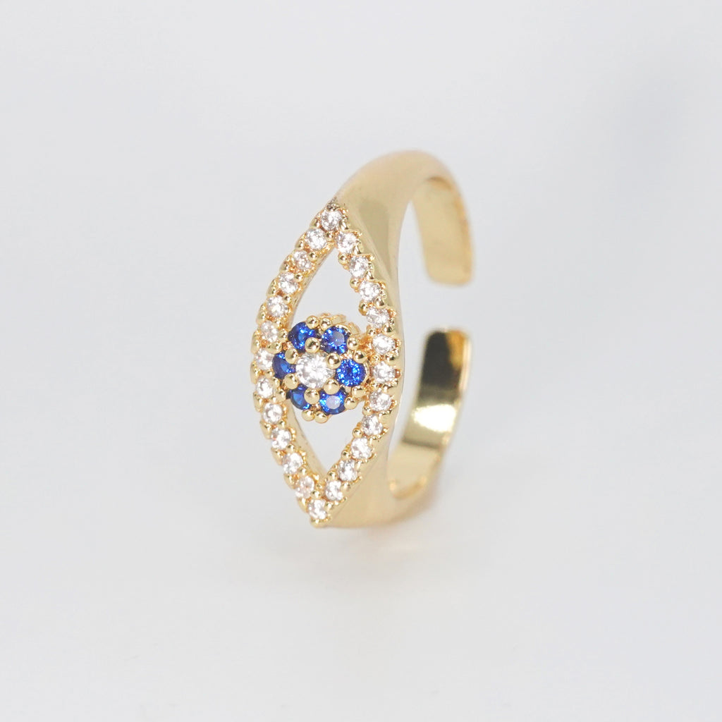 Birdview Ring - Enchanting accessory with captivating eye design.