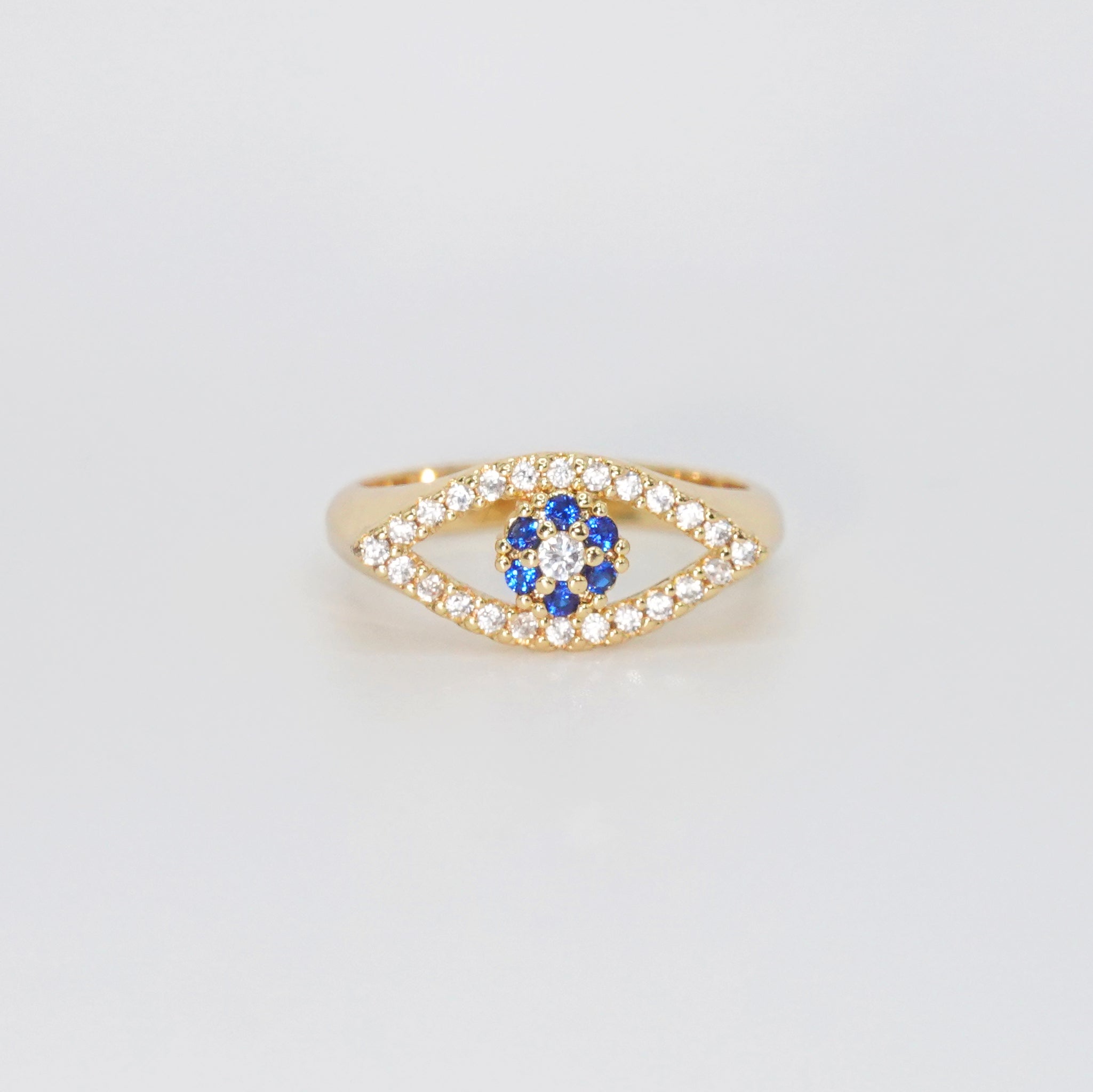 Birdview Ring - Enchanting accessory with captivating eye design.