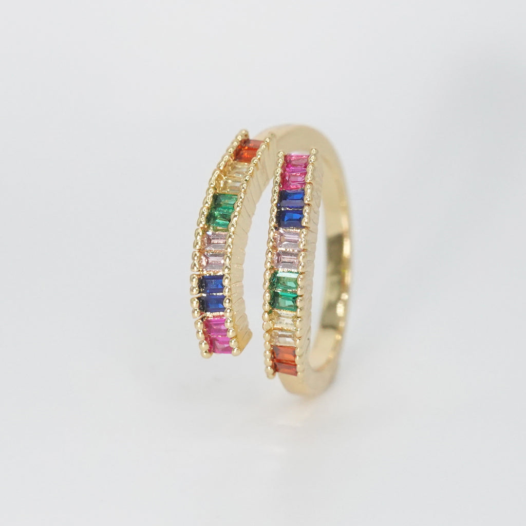 Cahuenga Ring - Vibrant and colorful accessory for playful elegance.