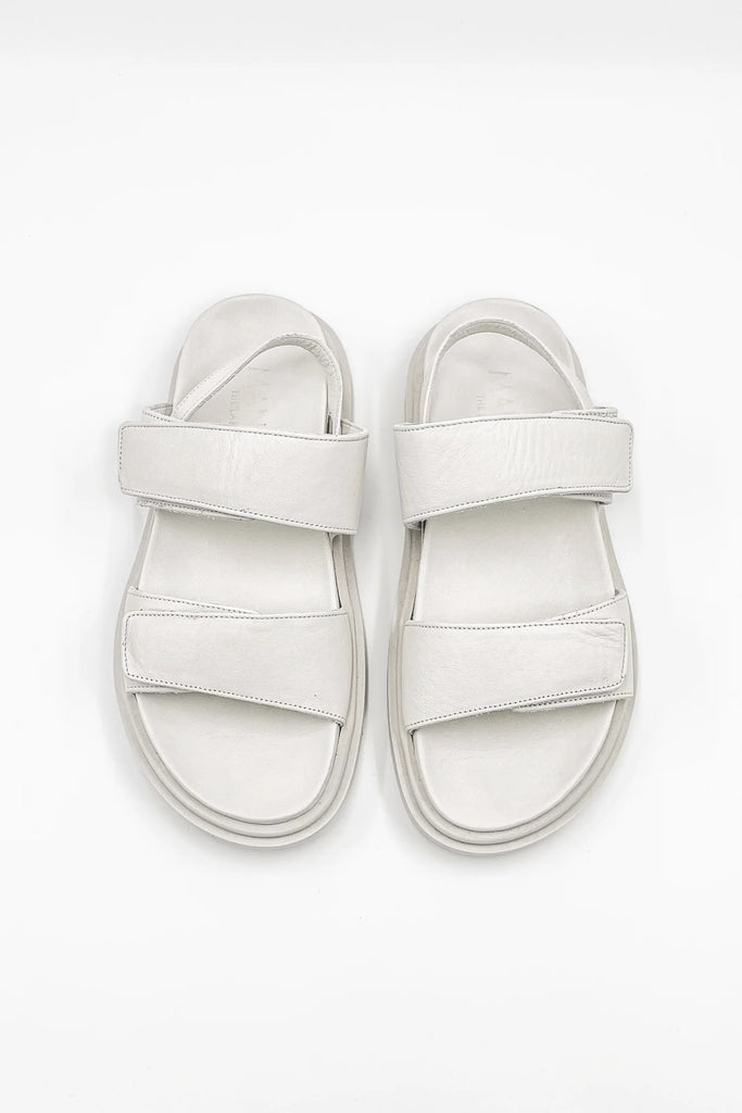 The Dukine Sandal displayed against a neutral background, highlighting its stylish and comfortable design.