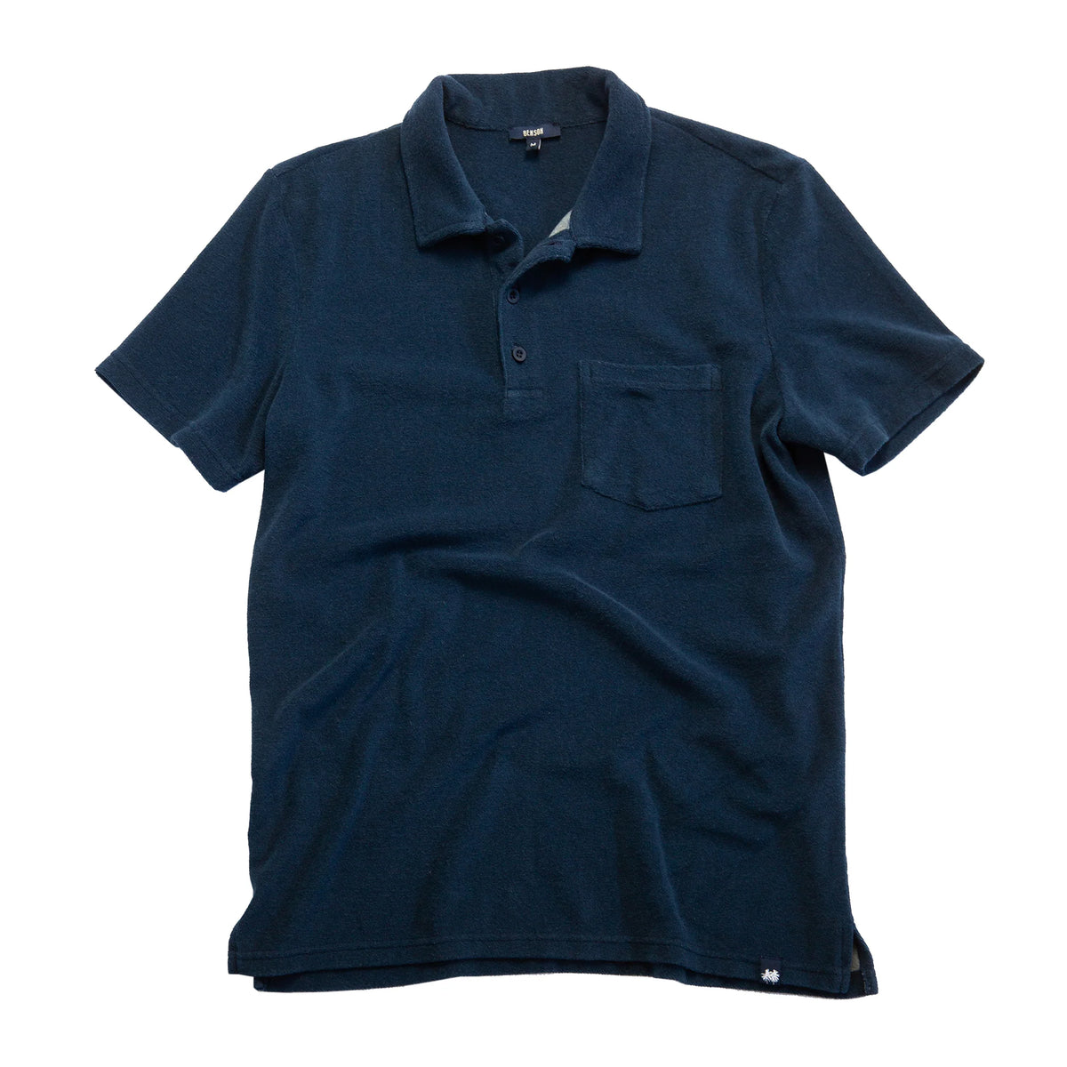Essential Terry Polo - Navy
