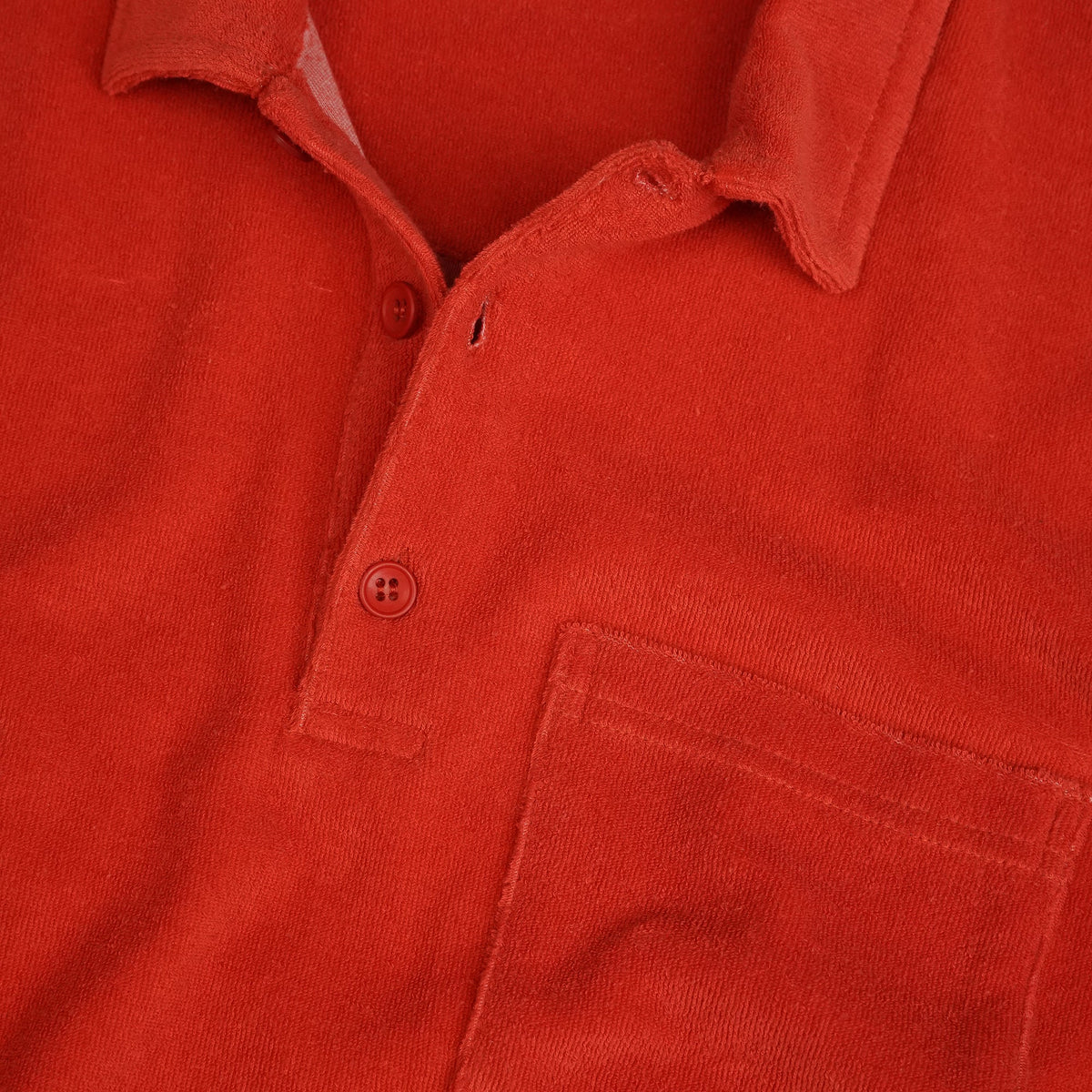 Essential Terry Polo - Red