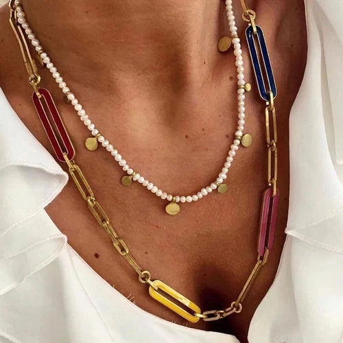 Pearl Necklace: Timeless elegance captured in lustrous pearls, a symbol of sophistication and grace.