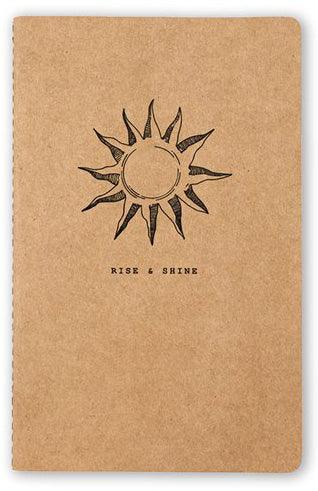 A set of Paper Astronomy Notebooks showcasing intricate celestial designs on a sturdy paper cover.