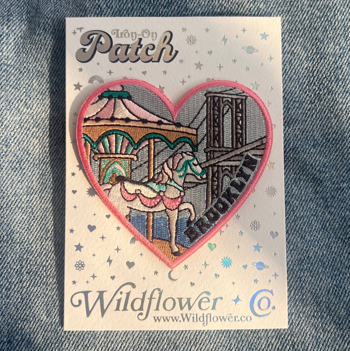 Brooklyn Bridge Heart Patch