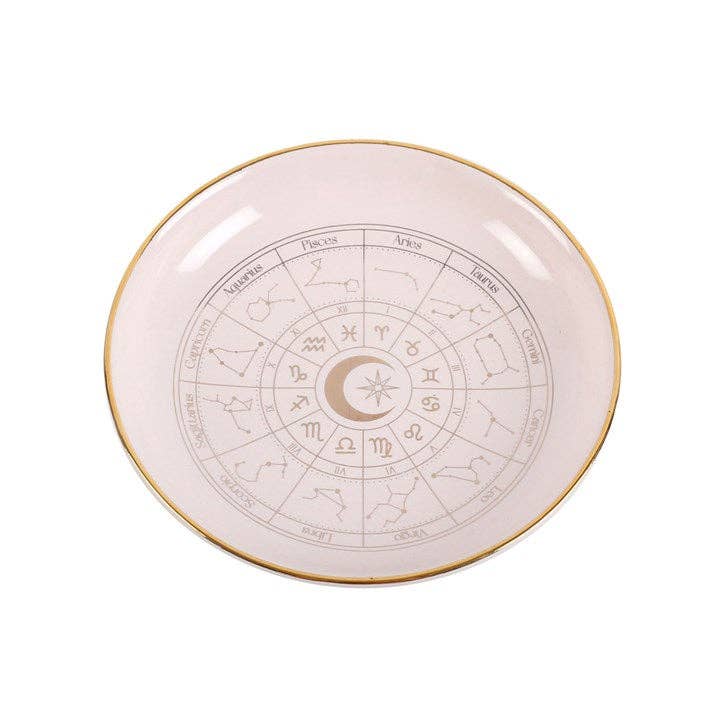 Astrology Wheel Trinket Dish