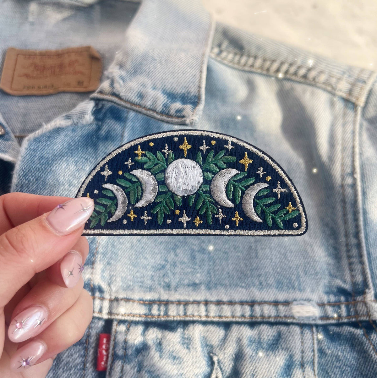 Moon Phases Patch - Small