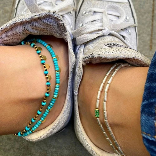 Brescia Anklet - Timeless elegance with a touch of playfulness for your ankle.