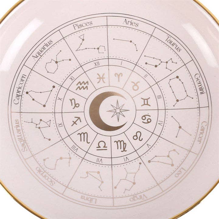 Astrology Wheel Trinket Dish