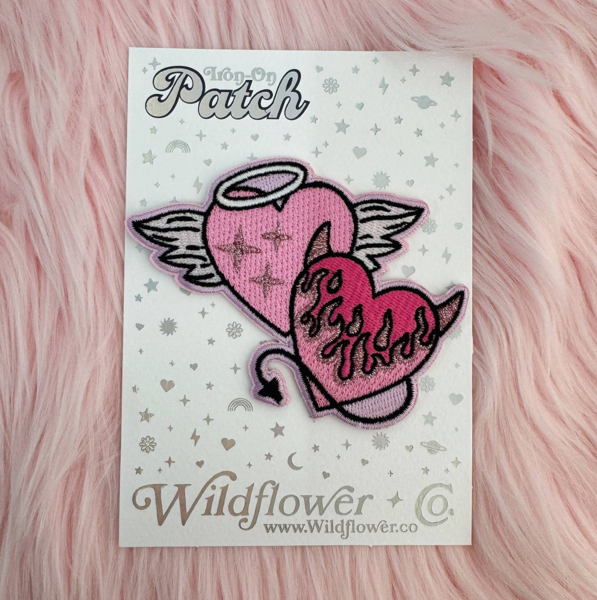 Angel & Devil Hearts Patch