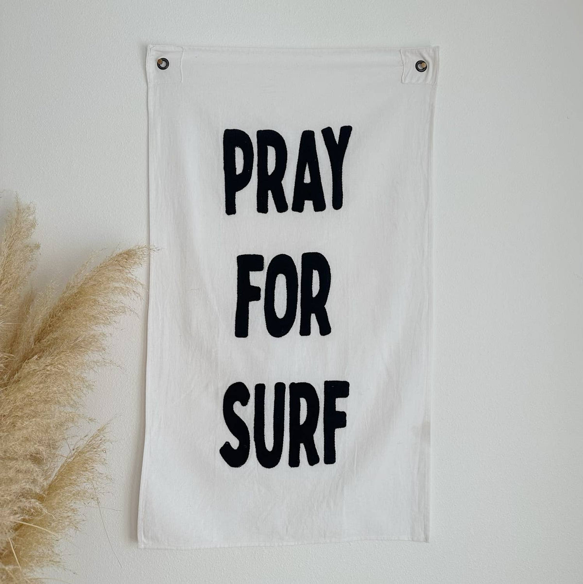 Pray For Surf Wall Hanging