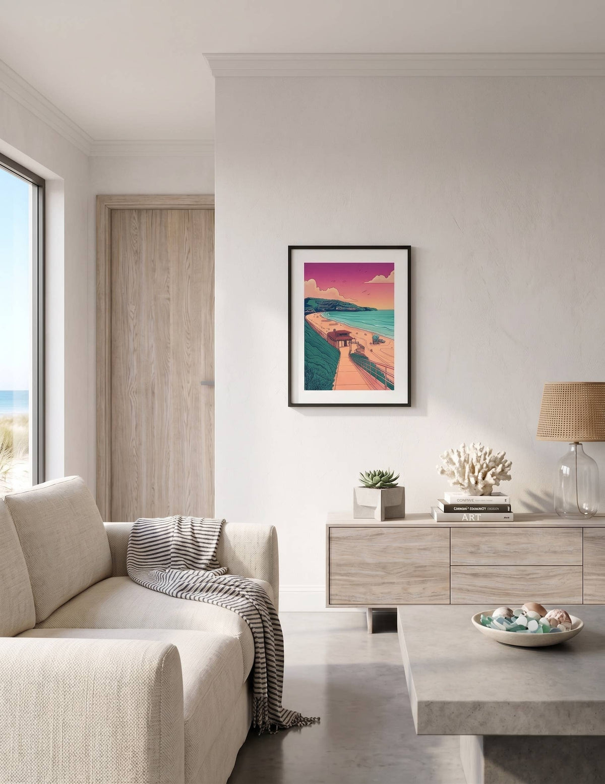 Redondo Beach Strand Print