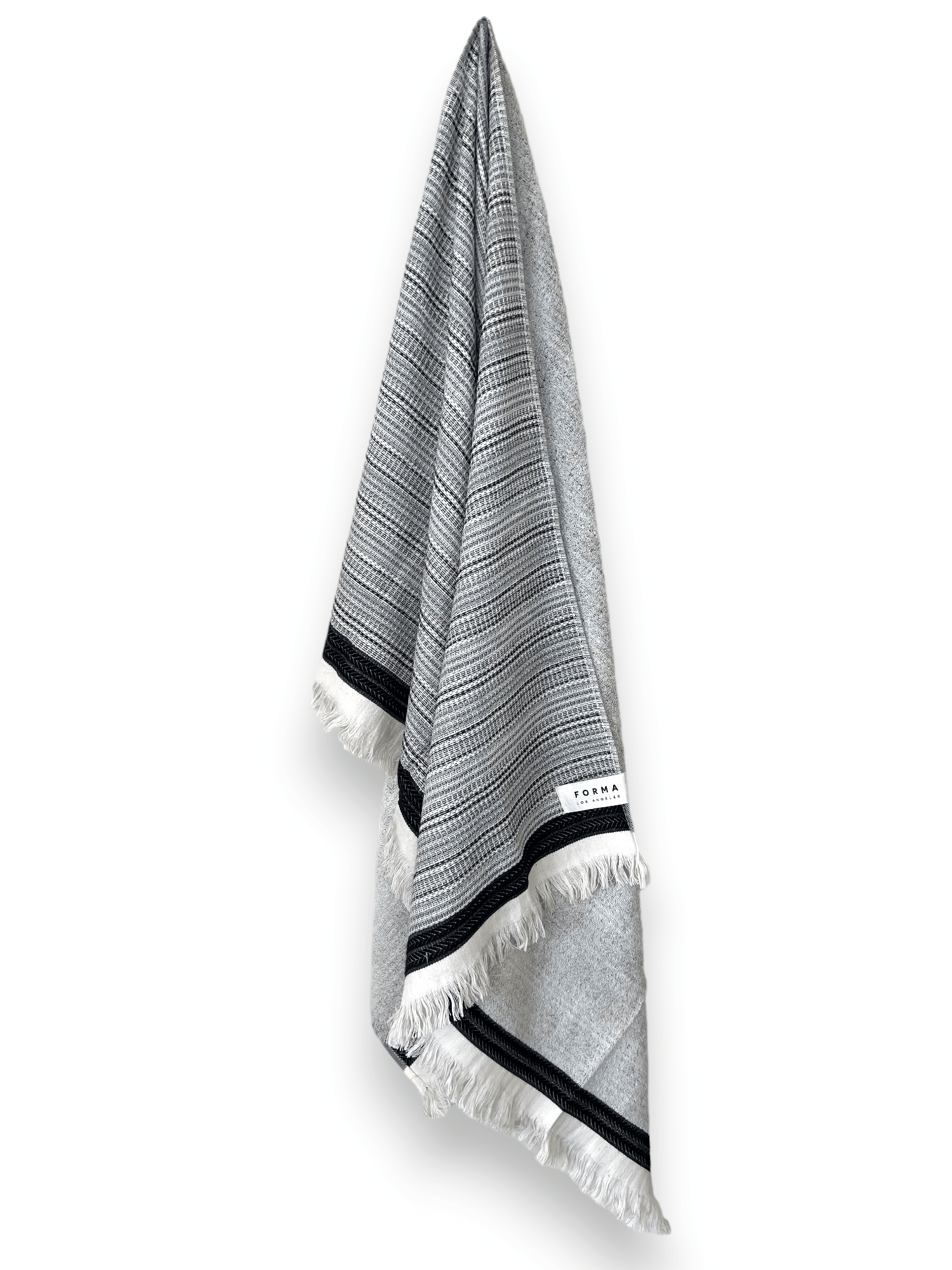 A set of Forma Towels from the Echo Collection, displaying the soft and absorbent texture of 100% Turkish cotton.