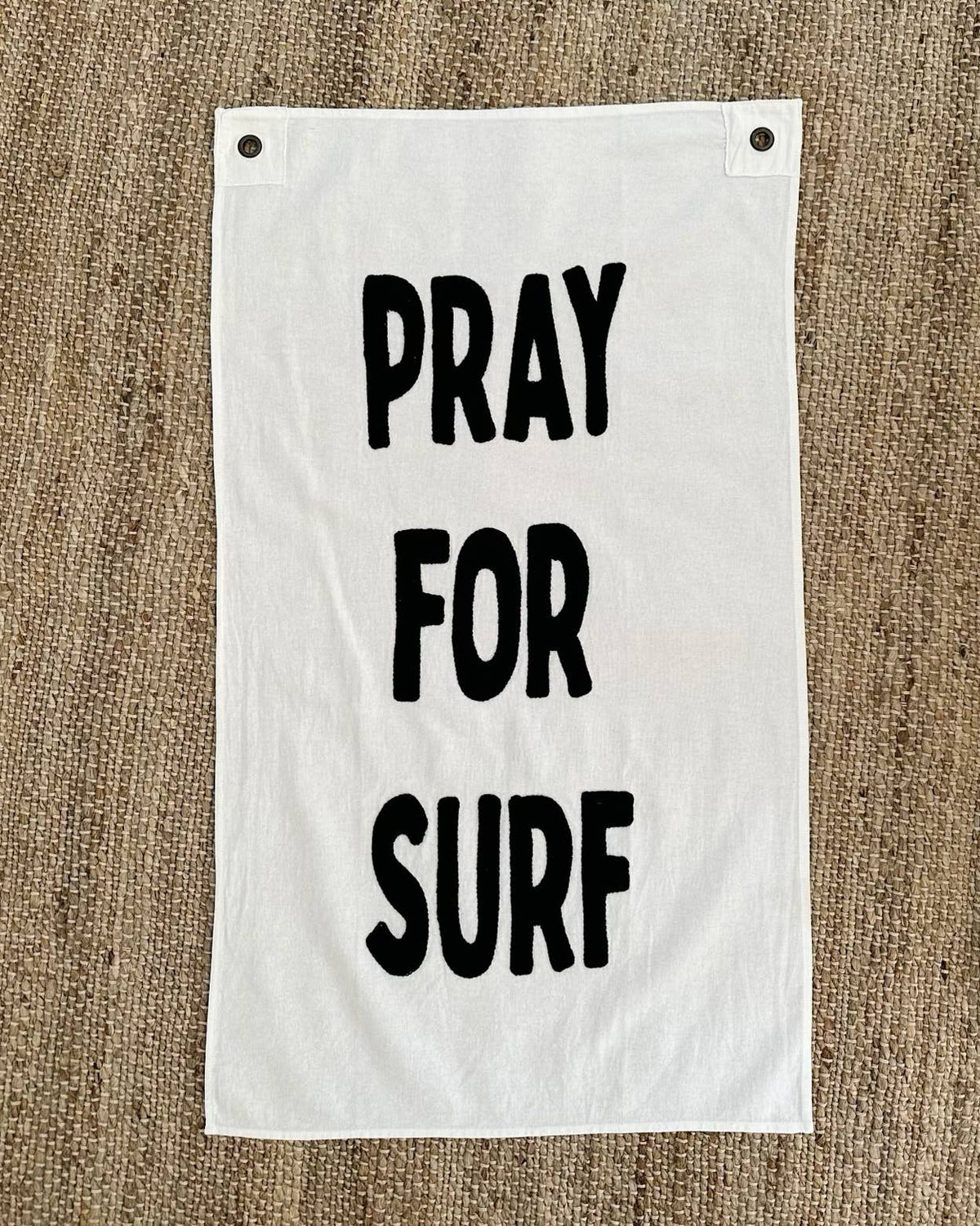 Pray For Surf Wall Hanging