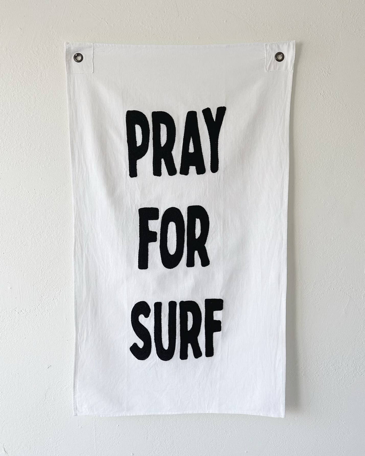 Pray For Surf Wall Hanging