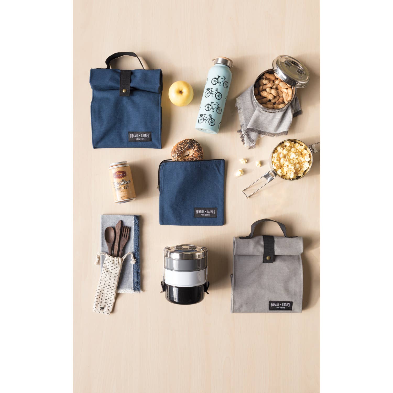 Midnight Blue Chambray Napkins - Set of 4, soft chambray fabric in midnight blue.
