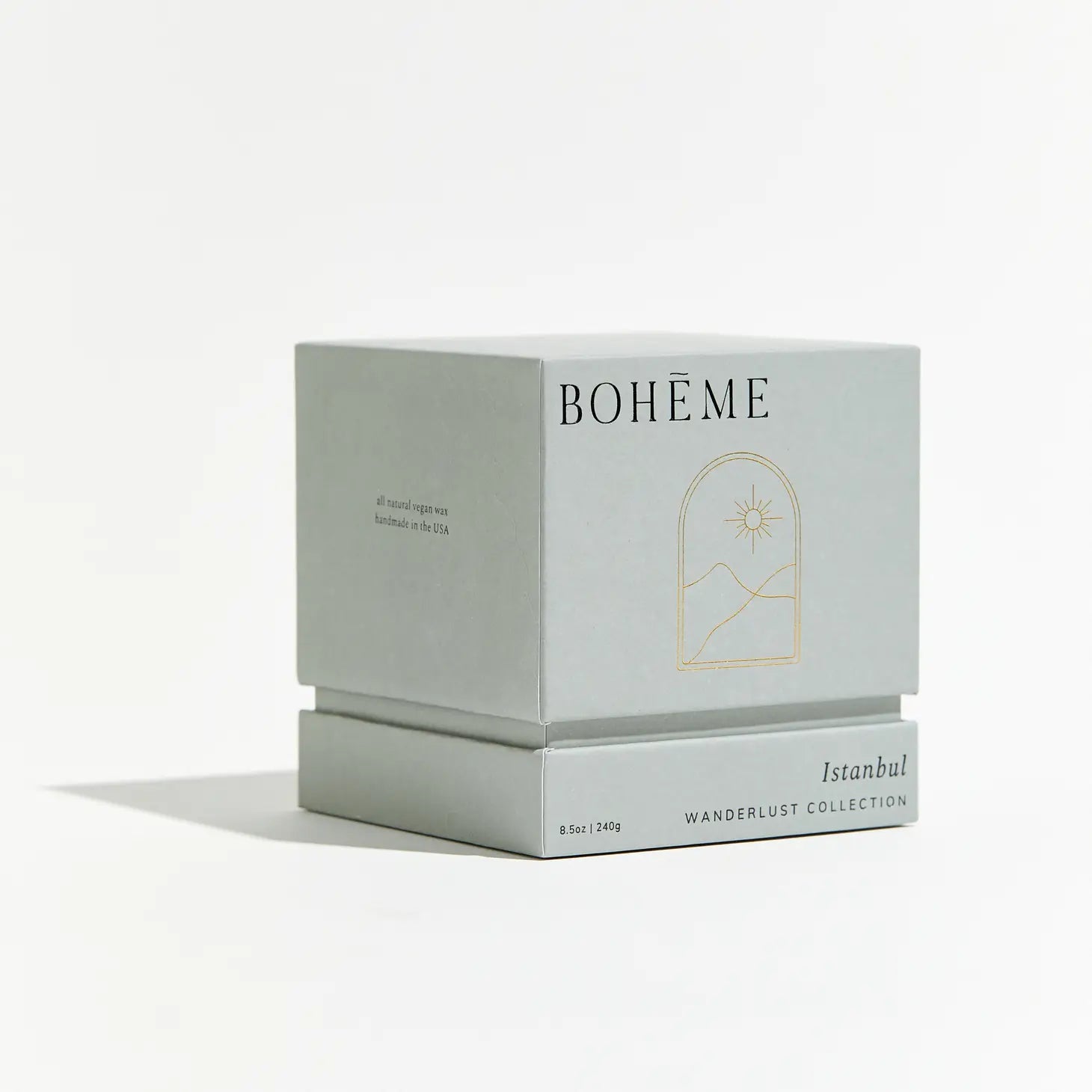Istanbul Candle, capturing the essence of the vibrant city with its alluring fragrance.