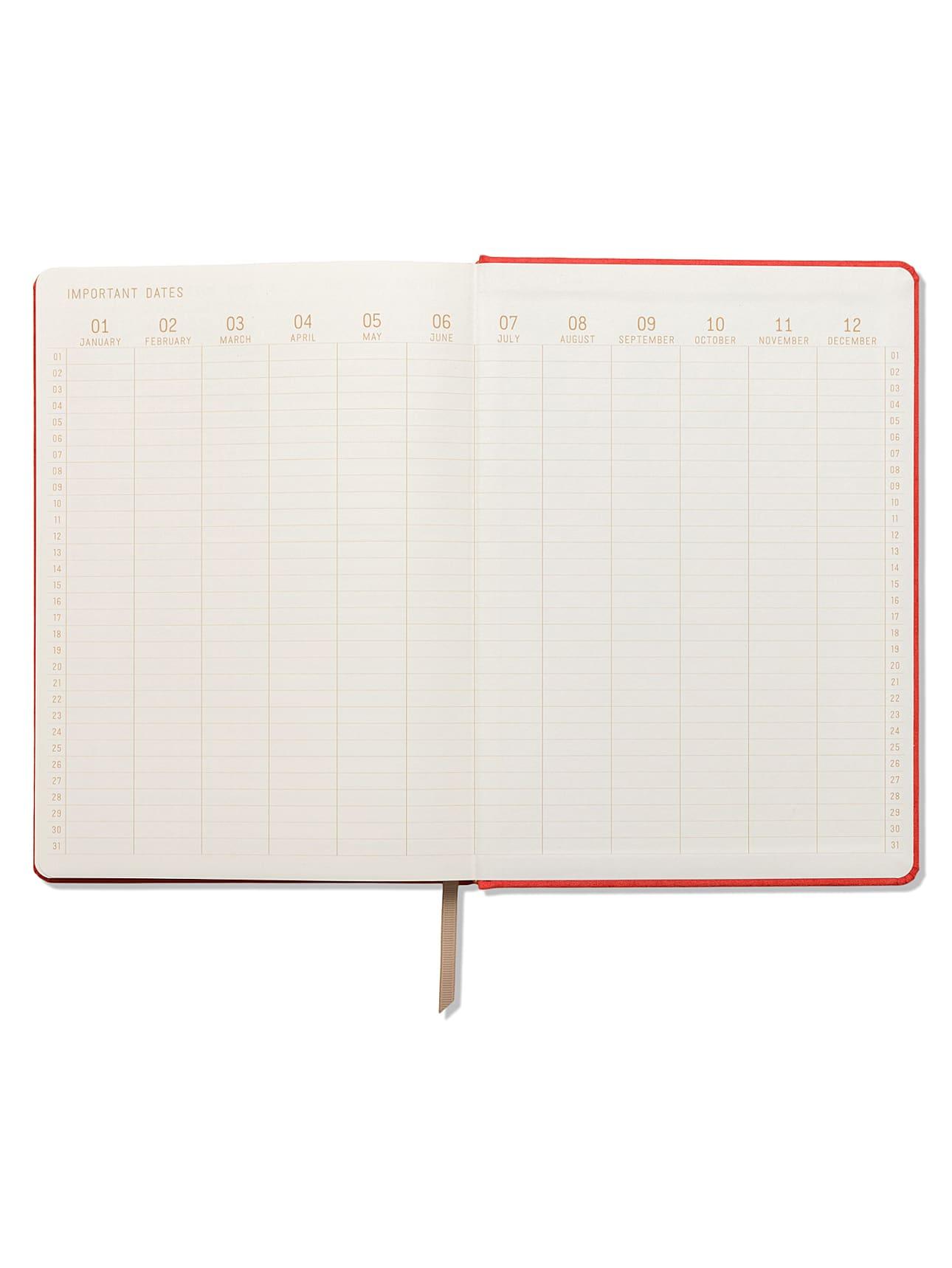 Image showcasing the 'Good Things Cloth Covered Journal', with an attractive fabric cover design.