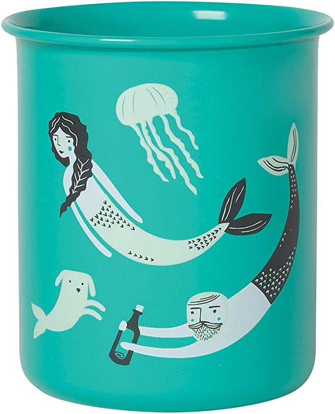 Powder-Coated Steel Cups - Unique, fun desktop organizers for pens, plants, and more.