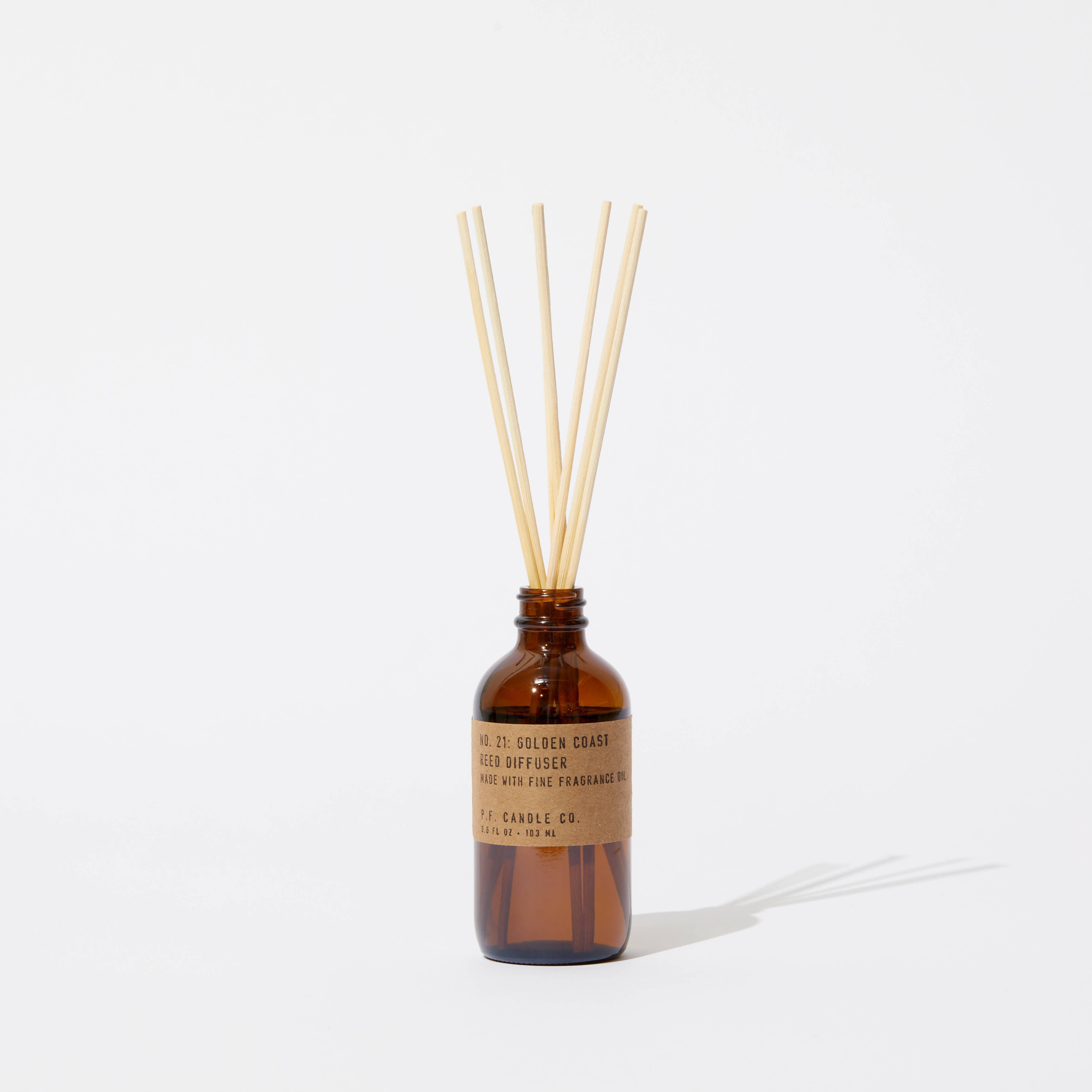 P.F. Candle Golden Coast Diffuser - A carefully crafted diffuser with the essence of the California coast.