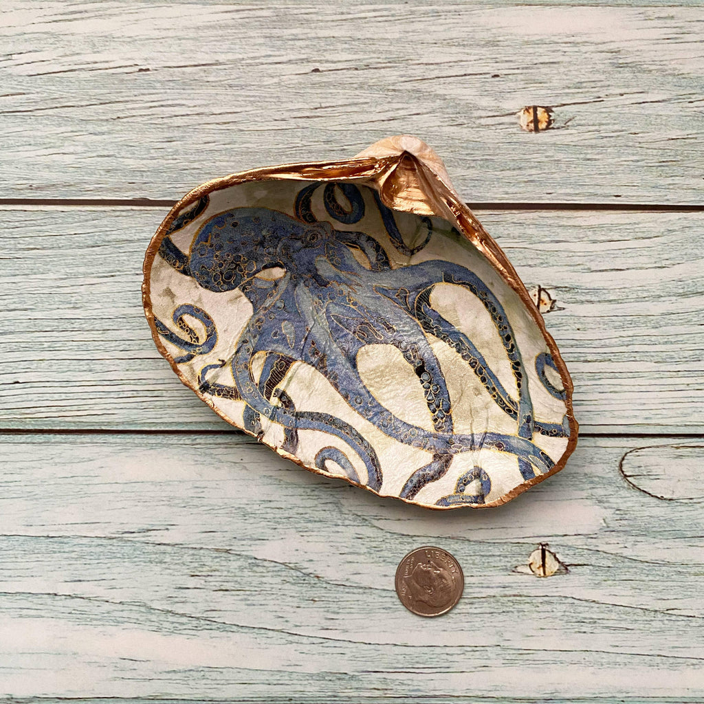 An Octopus Shell, capturing the essence of the complex and intelligent marine creature.