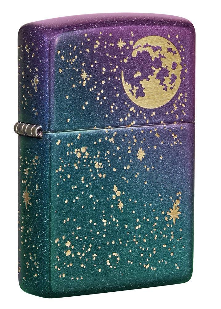 Zippo - Starry Sky - Iconic lighter with a breathtaking starry sky design, perfect for stargazers.