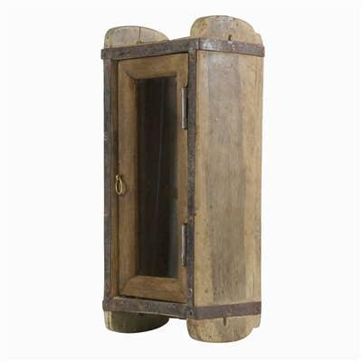 Image of the Brick Mold Cabinet, a versatile and unique piece crafted from repurposed brick molds, adding rustic charm to any room.