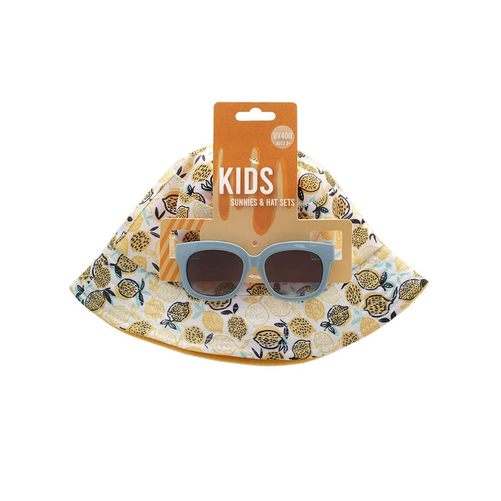 Forma Chico Sunglasses + Hat Combo for Kids - Adorable set combining stylish sunglasses and a playful hat for sunny adventures.