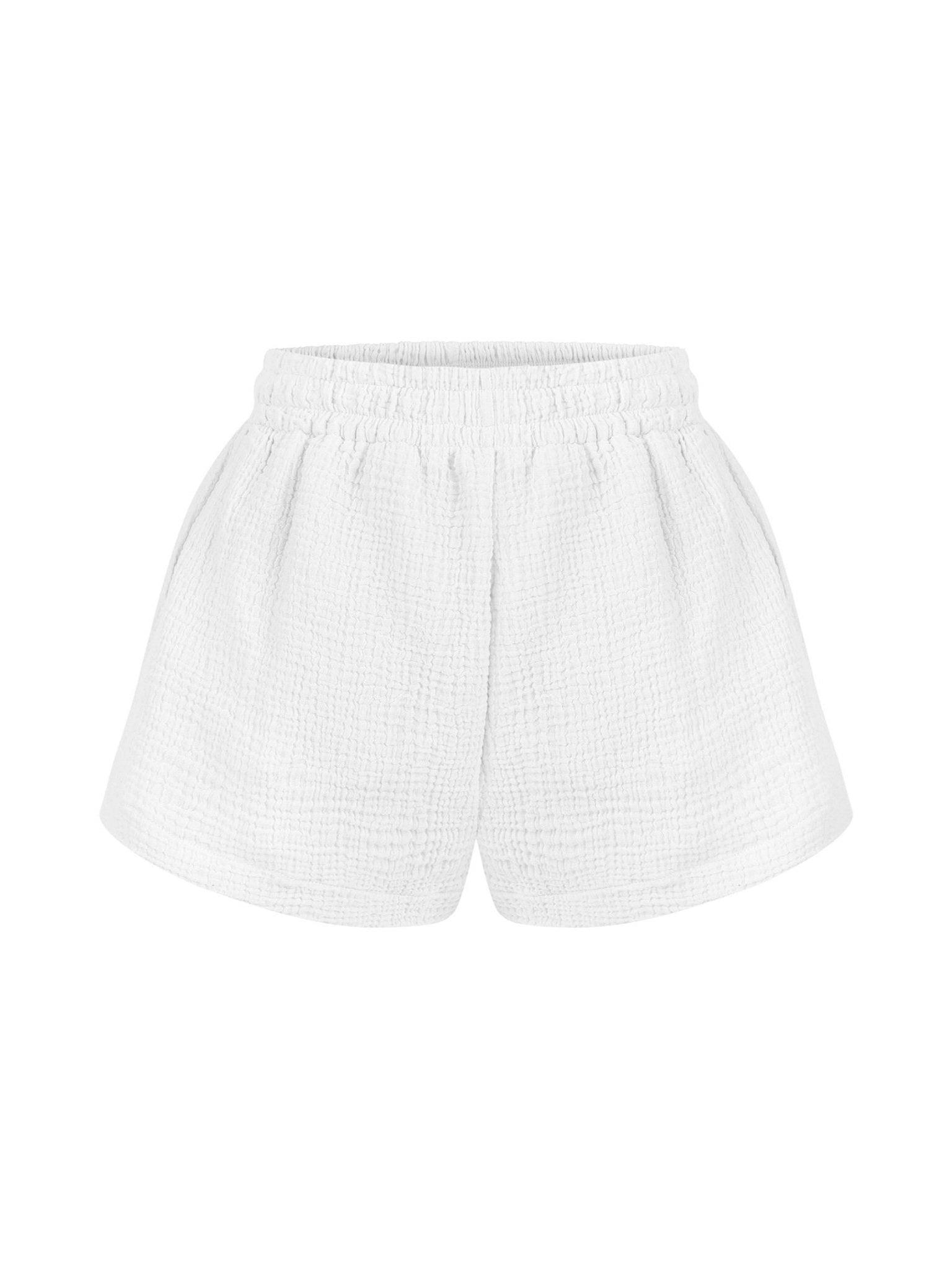 Echo Boy Short - Playful and comfortable boy short with delicate lace detailing.