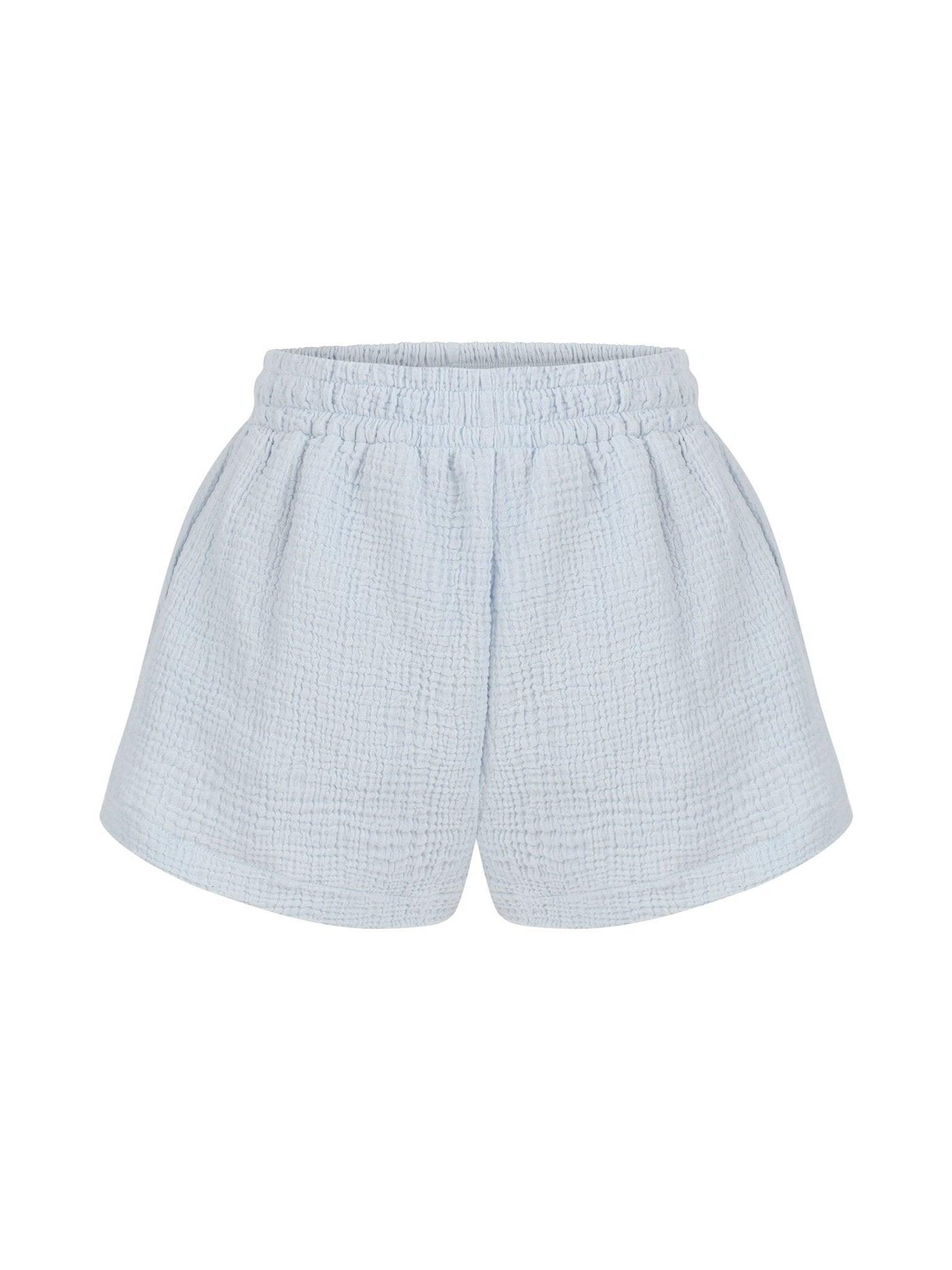 Echo Boy Short - Playful and comfortable boy short with delicate lace detailing.