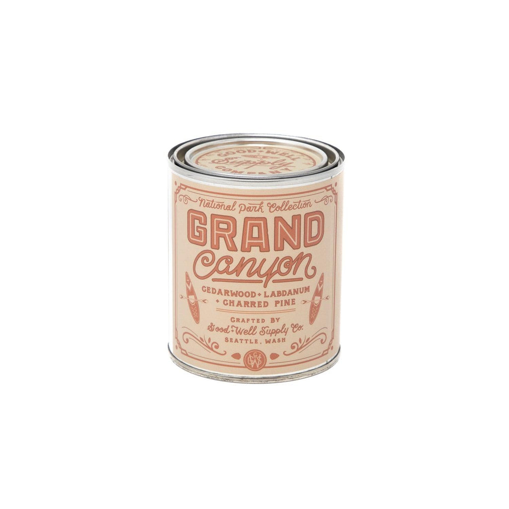 Grand Canyon Soy Candle in sustainable packaging, emitting an enchanting scent evocative of the majestic landscape.