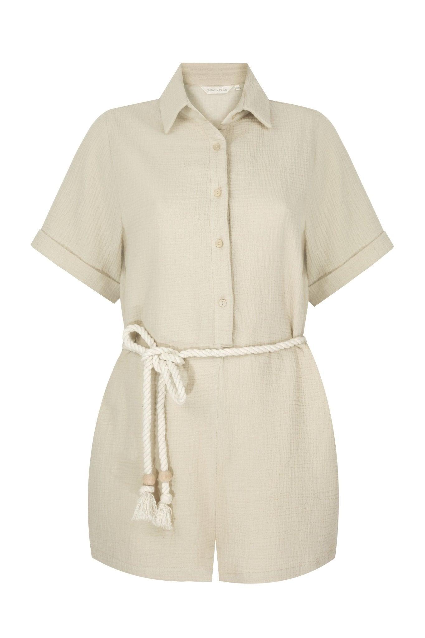 Mia Romper - Chic and versatile women's romper with a flattering silhouette and playful design.