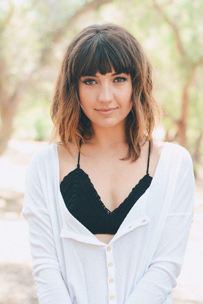 Forma's Crochet Triangle Bralette, showcasing a detailed crochet design and providing light support.